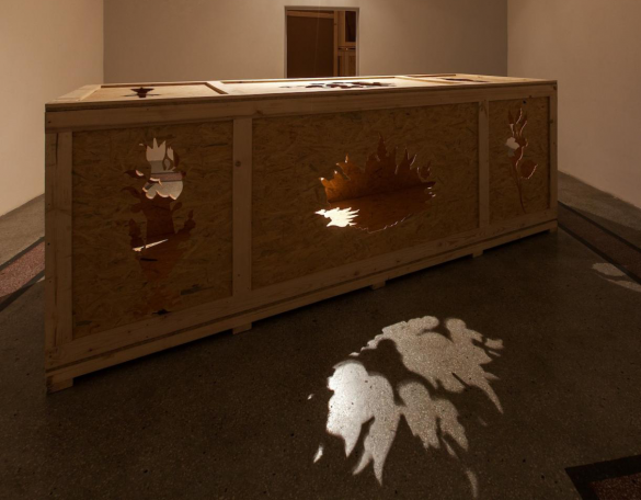 Another letter to the reader, 2015. Installation view, A Letter to the reader, Kasa Gallery, 14. Istanbul Biennial, 2015