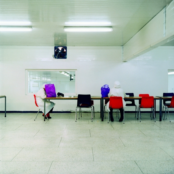 The Strait Project, Factory 2, Tanger 1998, 103 x 103 cm