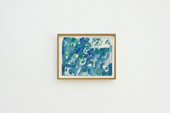 Untitled, 1990, Crayon, pencil, and watercolor on paper, 24 x 31.2 cm