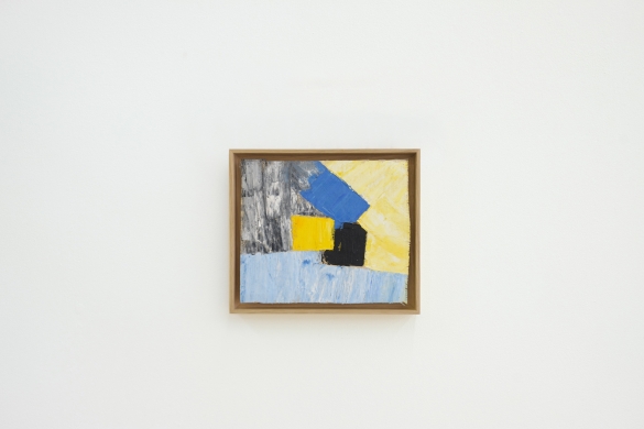 Untitled, 1961/1962, Oil on canvas, 22.5 x 26.5 cm