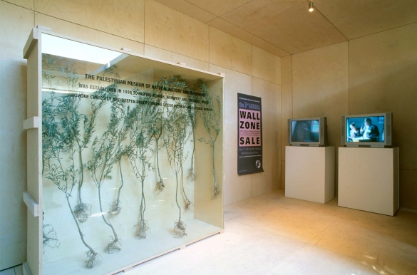 The Building of the New Museum, 2006, Exhibition view, EMST / Acropolis Museum, Athens   ​​​​​​​