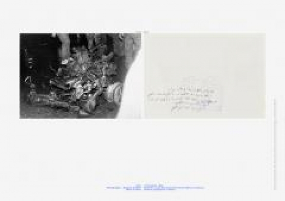 My neck is thinner than a hair_Engines (12 December 1984). 1996/2001, pigmented inkjet print, 24 x 34 cm
