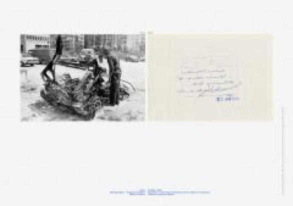My neck is thinner than a hair_Engines (23 May 1990). 1996/2001, pigmented inkjet print, 24 x 34 cm