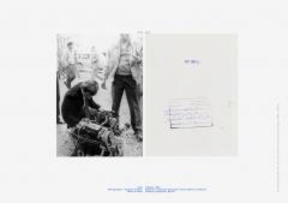 My neck is thinner than a hair_Engines (8 March 1986). 1996/2001, pigmented inkjet print, 24 x 34 cm