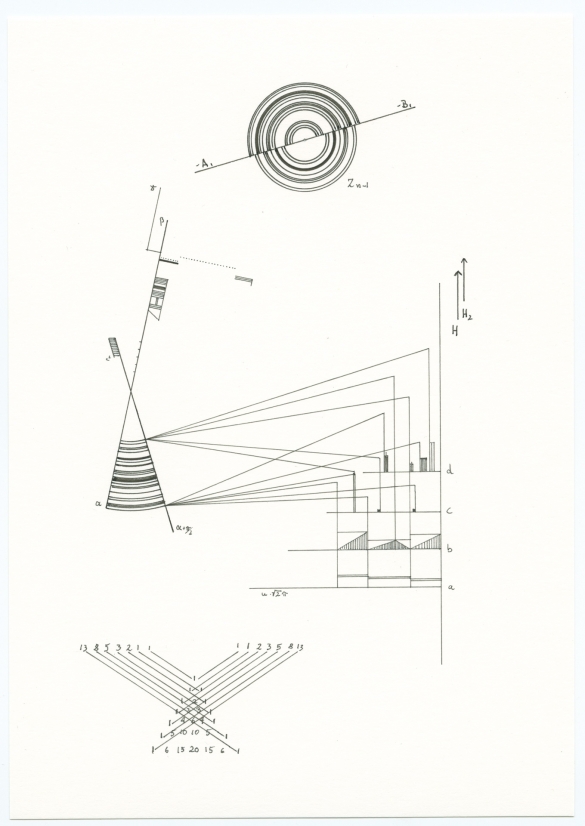 Timo Nasseri, O Time thy Pyramids, 2012, Pencil on paper, 20,5 x 14,9 cm