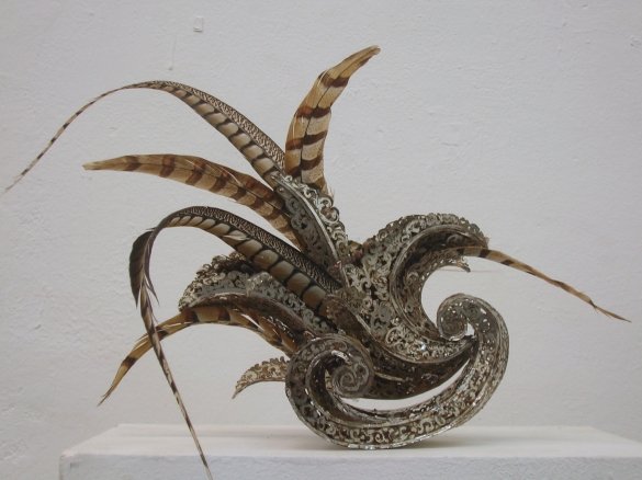 Moritz Altmann, Phasianidae IV, 2009, mixed media