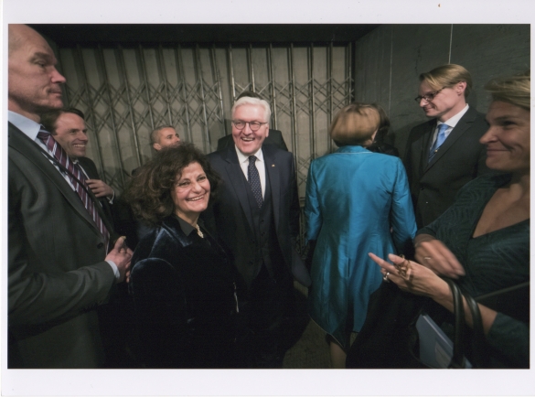 Official visit: President of Germany at the Sfeir-Semler Gallery Beirut