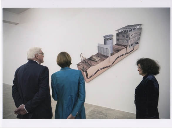 Official visit: President of Germany at the Sfeir-Semler Gallery Beirut