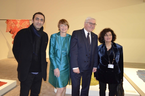 Official visit: President of Germany at the Sfeir-Semler Gallery Beirut