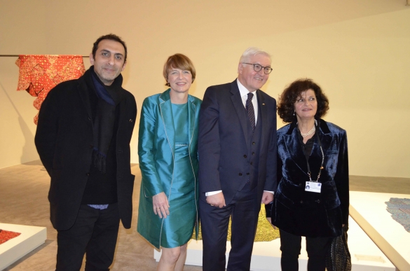 Official visit: President of Germany at the Sfeir-Semler Gallery Beirut