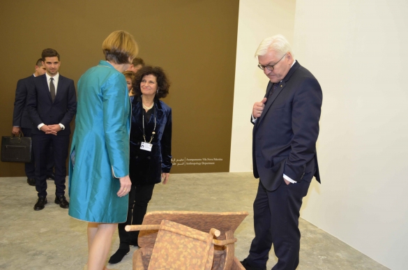 Official visit: President of Germany at the Sfeir-Semler Gallery Beirut