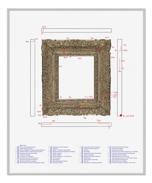 Walid Raad, Epilogue V: The Frames_Borch, 2021, Pigmented inkjet print, 60 x 72 cm, 5+2AP