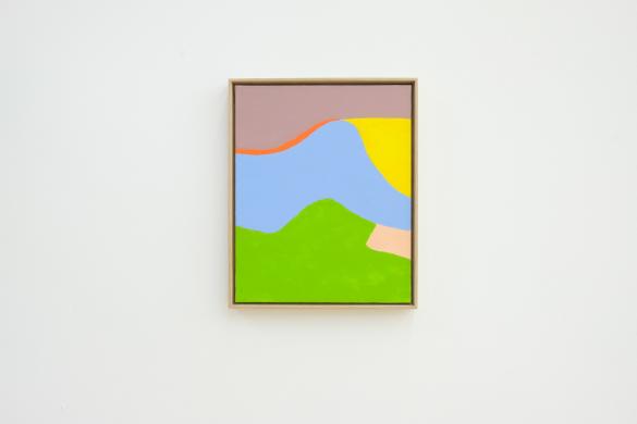 Untitled, 2018, Oil on canvas, 43.2 x 35.5 cm