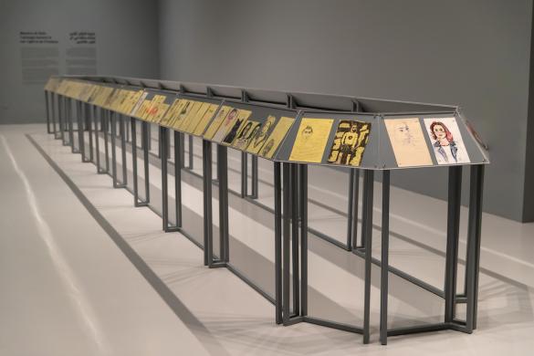 Mounira Al Solh: I strongly believe in our right to be frivolous, 2018, Exhibition view, Mathaf: Arab Museum of Modern Art