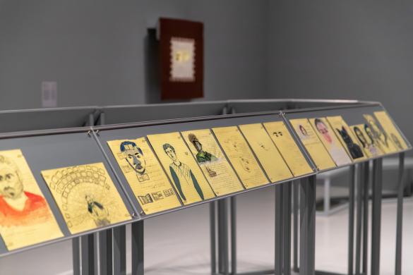 Mounira Al Solh: I strongly believe in our right to be frivolous, 2018, Exhibition view, Mathaf: Arab Museum of Modern Art