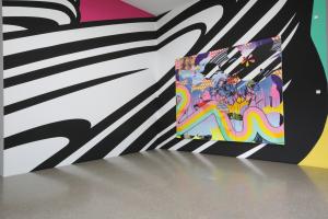 Christine Streuli, Zu Gast in der Sammlung, Exhibition view, Folkwang Museum, 2017