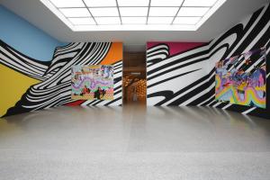 Christine Streuli, Zu Gast in der Sammlung, Exhibition view, Folkwang Museum, 2017