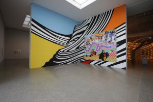 Christine Streuli, Zu Gast in der Sammlung, Exhibition view, Folkwang Museum, 2017