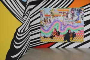 Christine Streuli, Zu Gast in der Sammlung, Exhibition view, Folkwang Museum, 2017