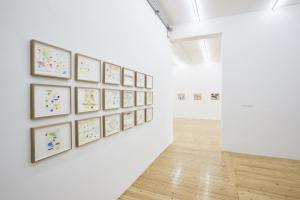 Etel Adnan, 2016, Exhibition view, Sfeir-Semler Gallery Hamburg