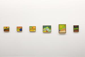 Etel Adnan: The Weight of the World, 2016, Exhibition view, Serpentine Sackler Gallery