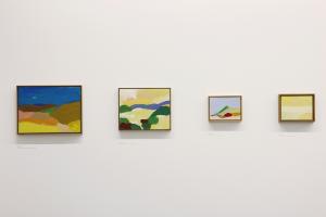 Etel Adnan: The Weight of the World, 2016, Exhibition view, Serpentine Sackler Gallery