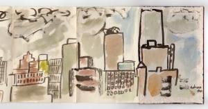 "From Laura's window", New York, May 23. 1990, 1990, p. 20-22