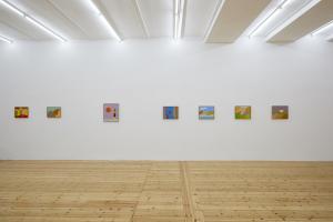 Etel Adnan, 2016, Exhibition view, Sfeir-Semler Gallery Hamburg