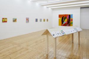 Etel Adnan, 2016, Exhibition view, Sfeir-Semler Gallery Hamburg