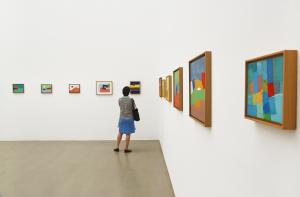 Etel Adnan, 2012, Exhibition view, dOCUMENTA13