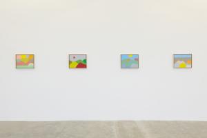 Etel Adnan, 2013, Exhibition view, Sfeir-Semler Gallery Beirut