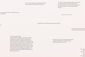 Etel Adnan, 2013, Exhibition view, Sfeir-Semler Gallery Beirut