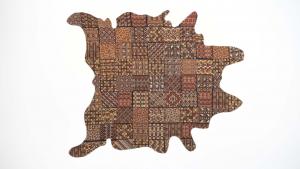 Embroidery Hide, 2017, Embroidery on fabric, 220 x 240 cm, Ed. 3 + 2 AP