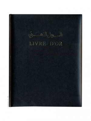 Notebook volume 57: Livre d'Or, 1992/2003, pigmented inkjet print, set of 15 plates, 30 x 40 cm, CompositeCov , AR-Fr