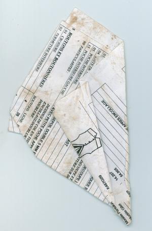 Papiers Pliés_fig 3, 2007, C-print, 40 x 30 cm