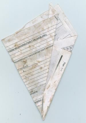 Papiers Pliés_fig 8, 2007, C-print, 40 x 30 cm