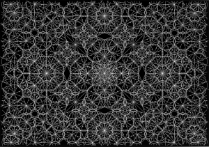 Timo Nasseri, One and One #8, 2009, White ink on pigmented paper, 74 x 99 cm