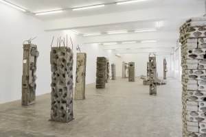 Marwan Rechmaoui, Pillars, 2014-ongoing, Exhibition view, Sfeir-Semler Gallery Beirut, 2021