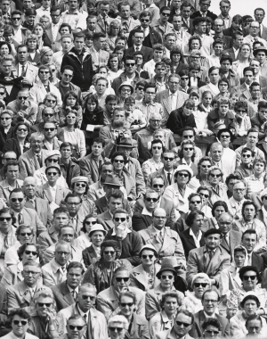 F.C. Gundlach, Tennisstadion Rotherbaum Hamburg, 1957, Vintage, 23,8 x 30,1 cm