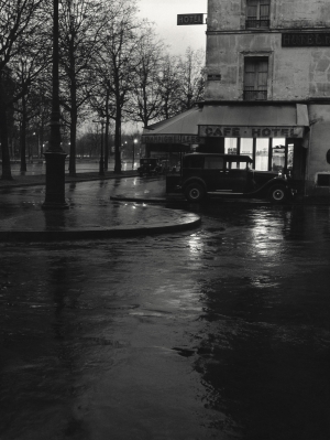 F.C. Gundlach, Das kleine Bistro Paris, 1951, Vintage print, 29,8 x 22,3 cm