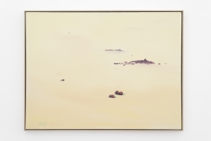 Aref El Rayess, Untitled (Deserts series), 1987, Oil on canvas, 91,5 x 121,5 cm