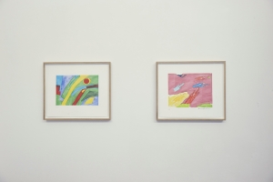 Etel Adnan, Untitled, 2021, Aquatint on cotton paper, 42,5 x 49,5 cm (each)