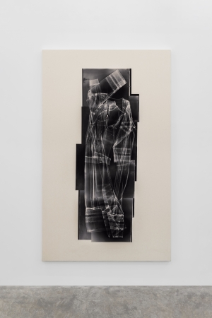 Tarik Kiswanson, Passing, 2022, Inkjet on cotton, 245 x 150 cm