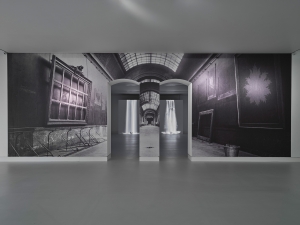 Walid Raad, Fickle Fall, 2021, HD video, Exhibition view Kunsthalle Mainz, 2021