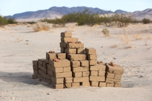 Dineo Seshee Bopape, Lerato le le golo (... la go hloka bo kantle), 2022, High Desert Test Sites, Joshua Tree, 2022. Photo: Sarah Lyon