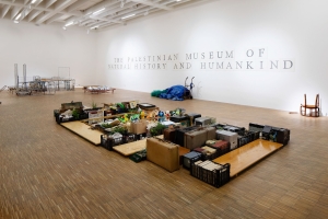 Khalil Rabah, Relocation, Among Other Things, 2018-23, Exhibition view, Salzburger Kunstverein, Salzburg, 2022