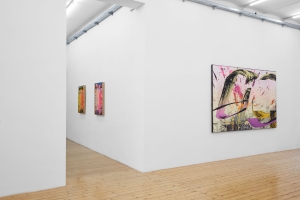Christine Streuli, Exhibition view „Falling apart (permanent version),” Sfeir-Semler, Hamburg, 2023
