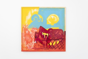 Rayess, Untitled, 1999, Acrylic on masonite, 126 x 126 cm, AR-0788