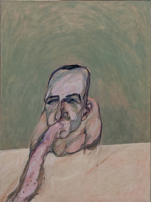 MARWAN, Der Fuss, 1966, 130x97cm, oil on canvas