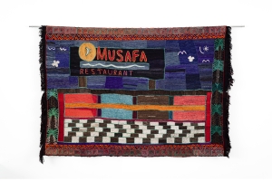 Alia Farid, Musafa, 2023, Embroidery, 183x270cm
